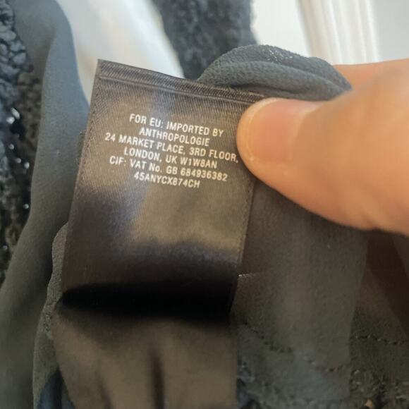 Anthropologie Knitted & Knotted Women's Open Knit Sweater Sz S/M Boho Fisherman - Picture 15 of 16